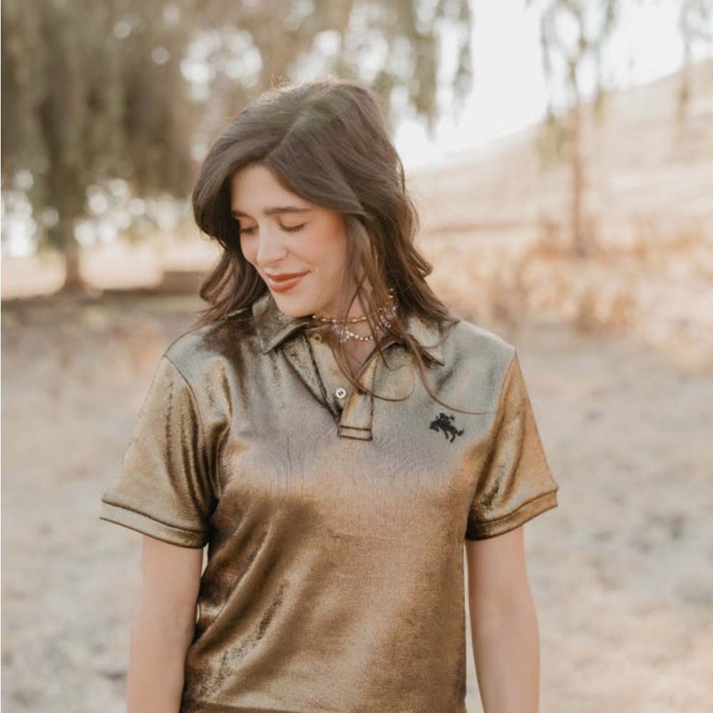 Ralph Lauren Gold Polo Shirt